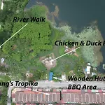 Tung\'S Tropika - With A Wooden Hut By A Lake